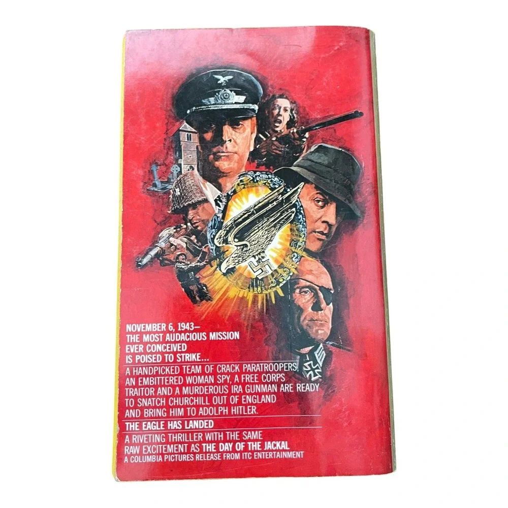 The Eagle Has Landed by Jack Higgins - Vintage 1976 Bantam Paperback Thriller